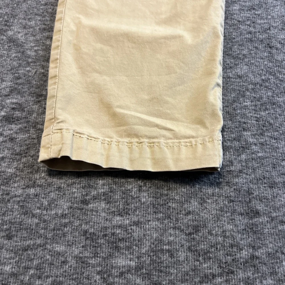American Eagle Next Level‎ Flex Slim Straight Pants 32x34 Tan Cotton Blend Mens